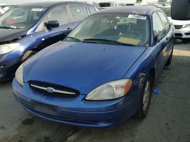 1FAFP55UX3A165654 - 2003 FORD TAURUS SES BLUE photo 2