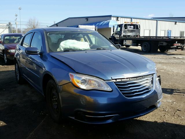 1C3BC4FB6BN559997 - 2011 CHRYSLER 200 LX BLUE photo 1