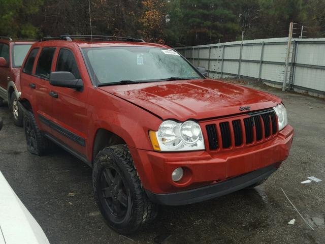 1J4HR48N75C610851 - 2005 JEEP GRAND CHER RED photo 1