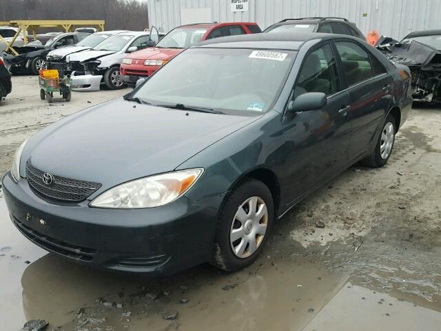 4T1BE32K22U515163 - 2002 TOYOTA CAMRY LE 绿色 照片 2