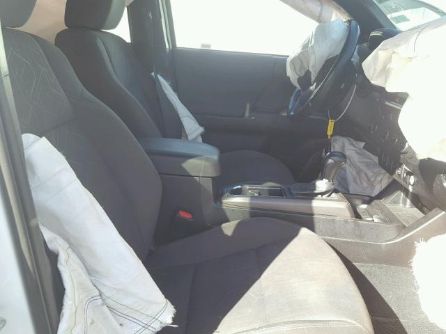 3TMAZ5CN5GM016751 - 2016 TOYOTA TACOMA DOU WHITE photo 5