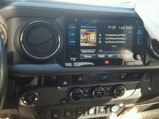 3TMAZ5CN5GM016751 - 2016 TOYOTA TACOMA DOU WHITE photo 9