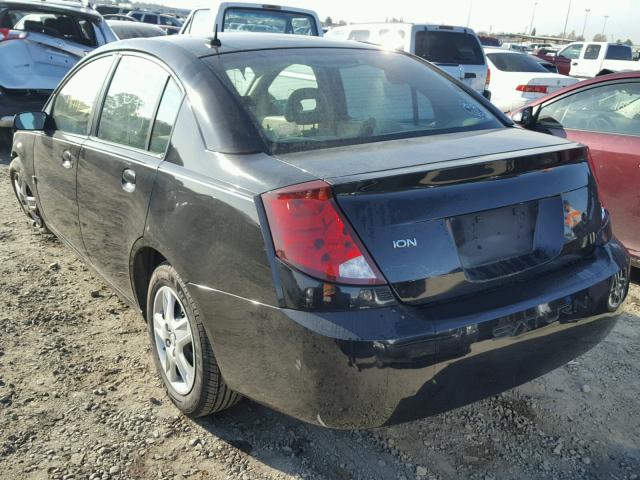 1G8AJ55F56Z185558 - 2006 SATURN ION LEVEL BLACK photo 3