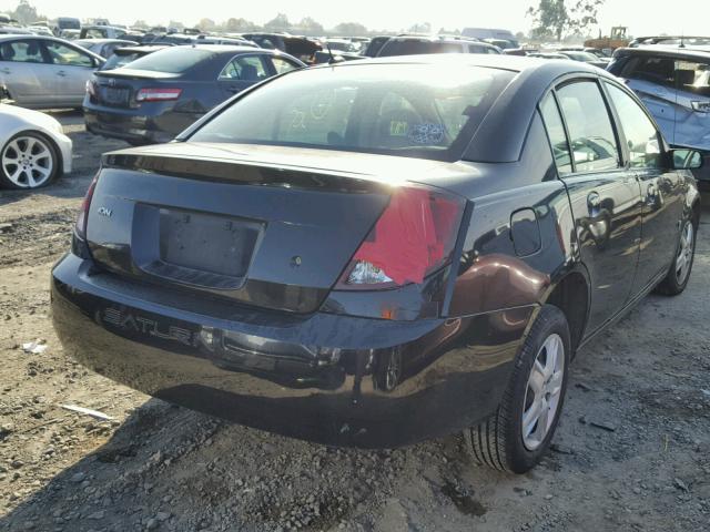 1G8AJ55F56Z185558 - 2006 SATURN ION LEVEL BLACK photo 4