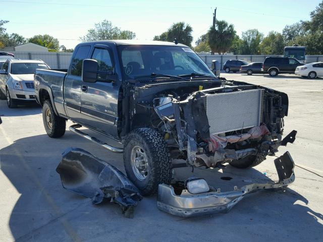 1GCHK29U76E149533 - 2006 CHEVROLET SILVERADO BLUE photo 1