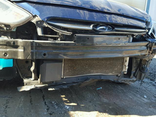 KMHCT4AE6FU865154 - 2015 HYUNDAI ACCENT GLS BLUE photo 9