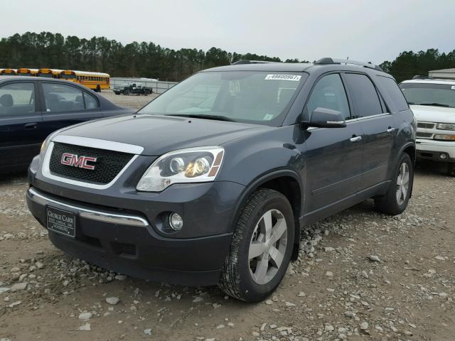 1GKKRRED4BJ159457 - 2011 GMC ACADIA SLT GRAY photo 2