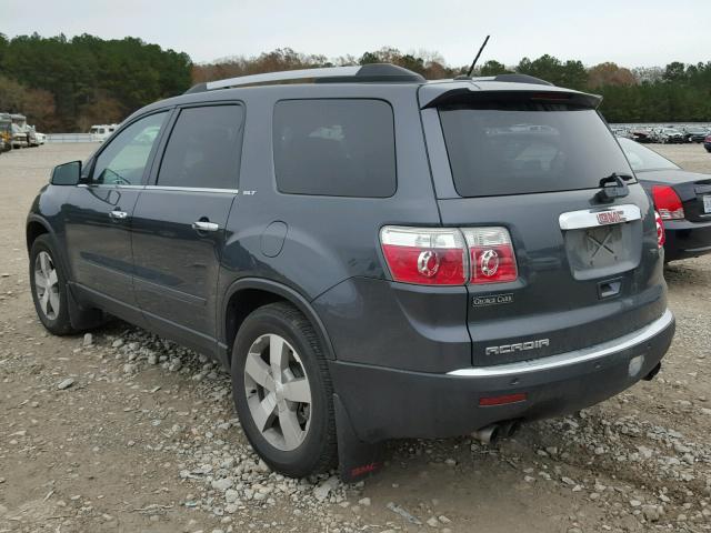 1GKKRRED4BJ159457 - 2011 GMC ACADIA SLT ნაცრისფერი ფოტო 3
