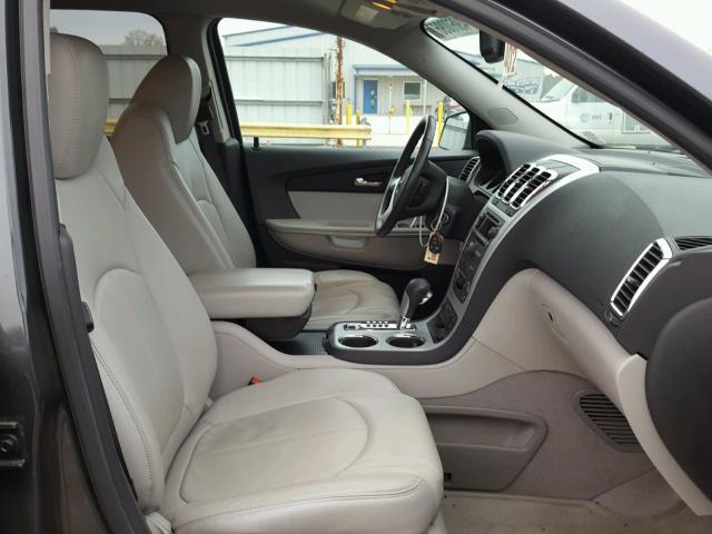 1GKKRRED4BJ159457 - 2011 GMC ACADIA SLT ნაცრისფერი ფოტო 5