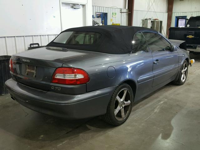 YV1NC63DX4J062174 - 2004 VOLVO C70 LPT GRAY photo 4