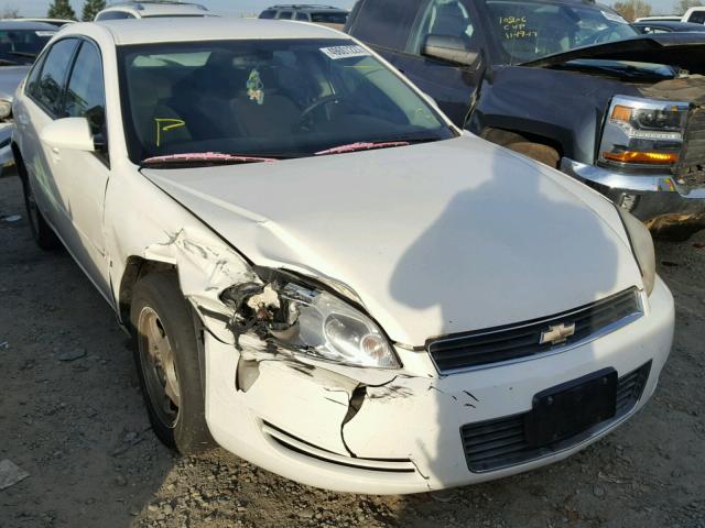 2G1WB55K069367760 - 2006 CHEVROLET IMPALA LS WHITE photo 1