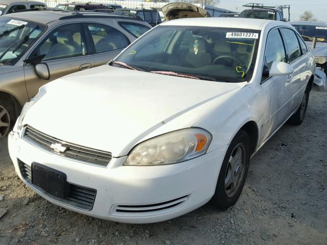 2G1WB55K069367760 - 2006 CHEVROLET IMPALA LS WHITE photo 2