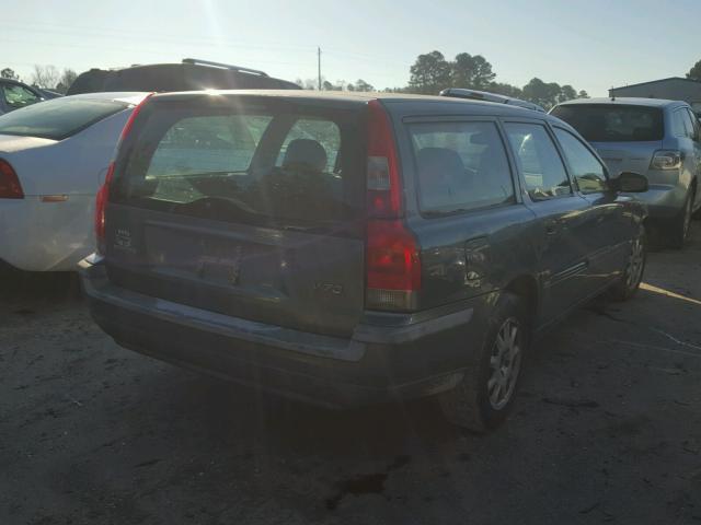 YV1SW61RX22250421 - 2002 VOLVO V70 GREEN photo 4