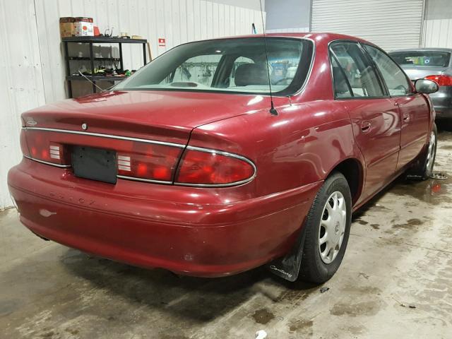 2G4WS52J531271504 - 2003 BUICK CENTURY CU MAROON photo 4