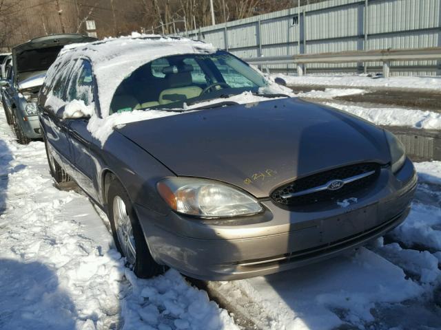 1FAHP59U12A255700 - 2002 FORD TAURUS SEL GOLD photo 1