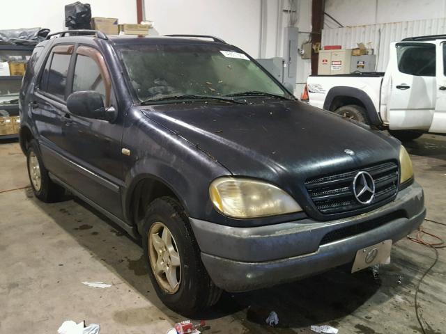 4JGAB54E1XA137899 - 1999 MERCEDES-BENZ ML 320 BLUE photo 1