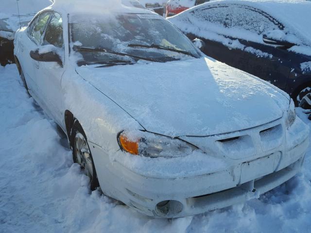 1G2NF52F03C307274 - 2003 PONTIAC GRAND AM S WHITE photo 1