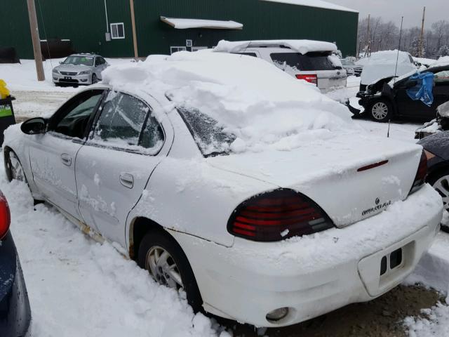 1G2NF52F03C307274 - 2003 PONTIAC GRAND AM S WHITE photo 3