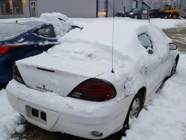 1G2NF52F03C307274 - 2003 PONTIAC GRAND AM S WHITE photo 4