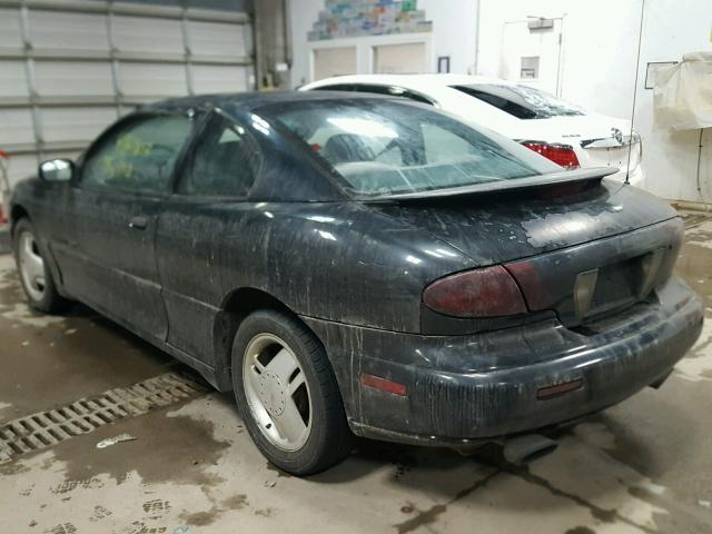 1G2JD12T9W7592900 - 1998 PONTIAC SUNFIRE GT BLACK photo 3