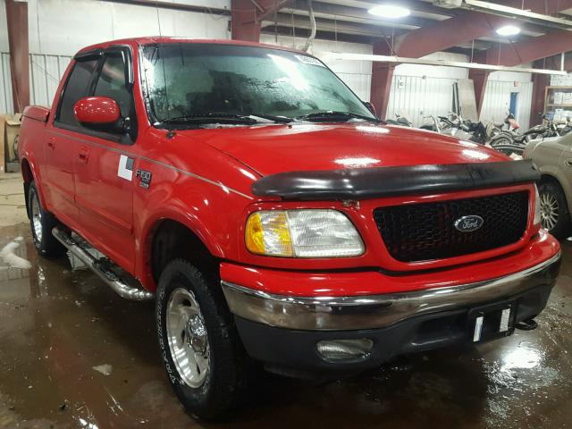 1FTRW08L41KB85387 - 2001 FORD F150 SUPER RED photo 1