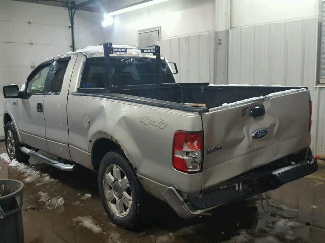 1FTPX14506FB45888 - 2006 FORD F150 TAN photo 3