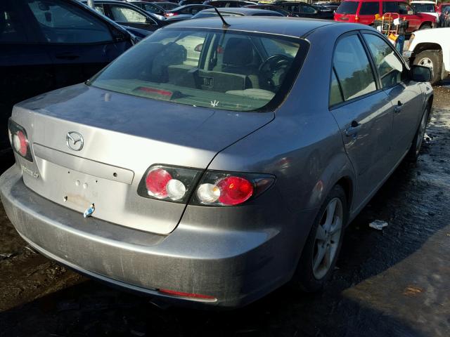 1YVHP80C075M44154 - 2007 MAZDA 6 I SILVER photo 4