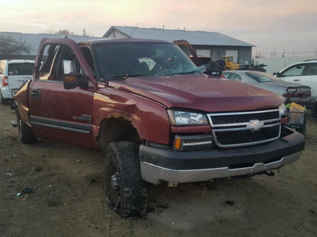 1GCHK29D16E282451 - 2006 CHEVROLET SILVERADO BURGUNDY photo 1