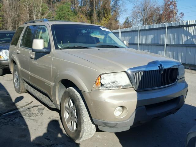 5LMEU68H54ZJ19079 - 2004 LINCOLN AVIATOR 金色 照片 1