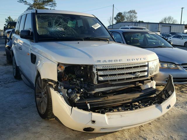 SALSH23438A151330 - 2008 LAND ROVER RANGE ROVE WHITE photo 1