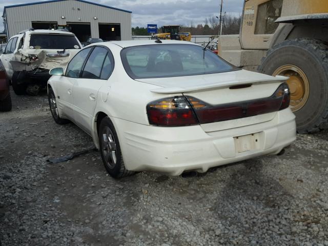 1G2HZ541X34141409 - 2003 PONTIAC BONNEVILLE WHITE photo 3