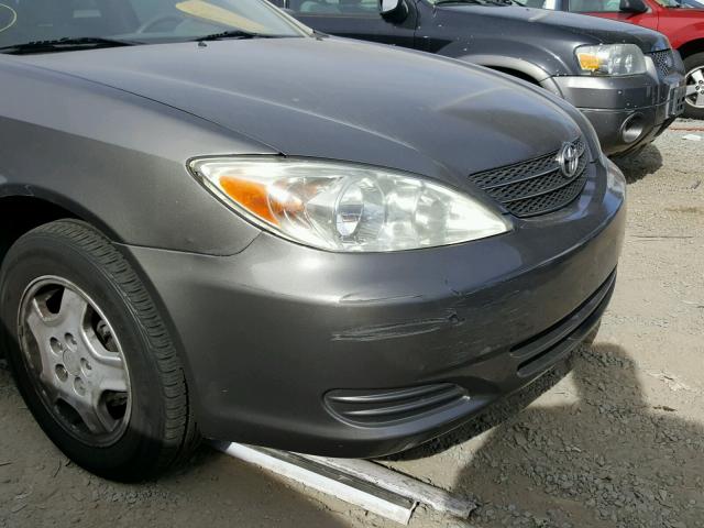 4T1BF32K43U543464 - 2003 TOYOTA CAMRY LE GRAY photo 9