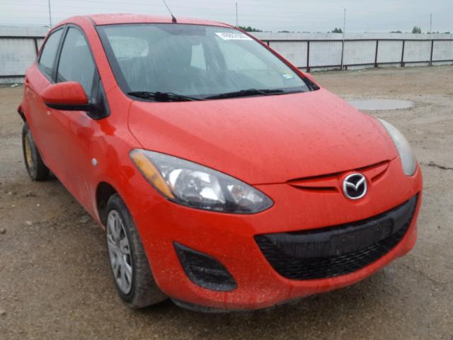 JM1DE1KY1E0174534 - 2014 MAZDA MAZDA2 SPO RED photo 1