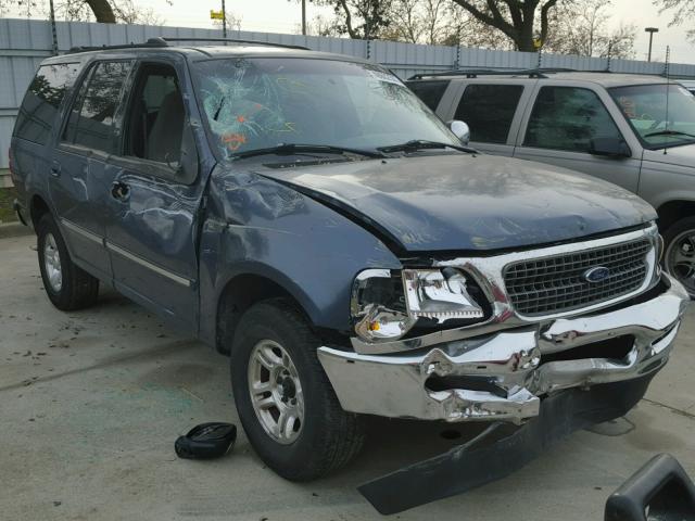 1FMRU1763WLC07450 - 1998 FORD EXPEDITION BLUE photo 1