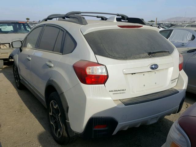 JF2GPANC1GH265266 - 2016 SUBARU CROSSTREK WHITE photo 3