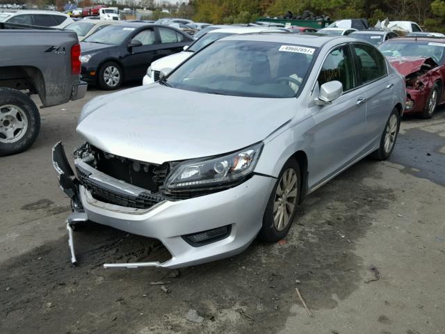 1HGCR2F82FA024932 - 2015 HONDA ACCORD EXL GRAY photo 2