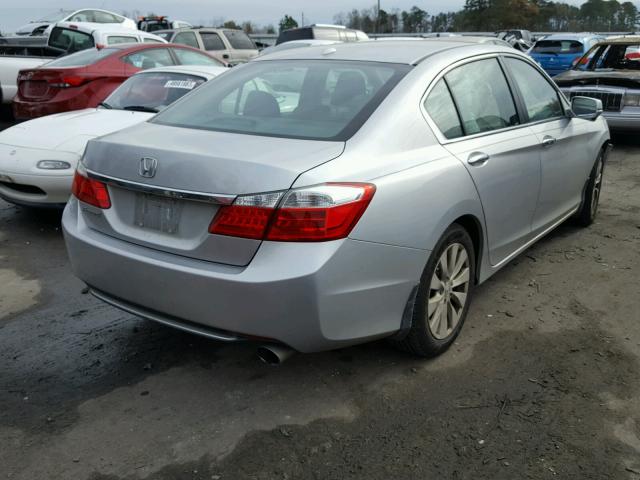 1HGCR2F82FA024932 - 2015 HONDA ACCORD EXL GRAY photo 4