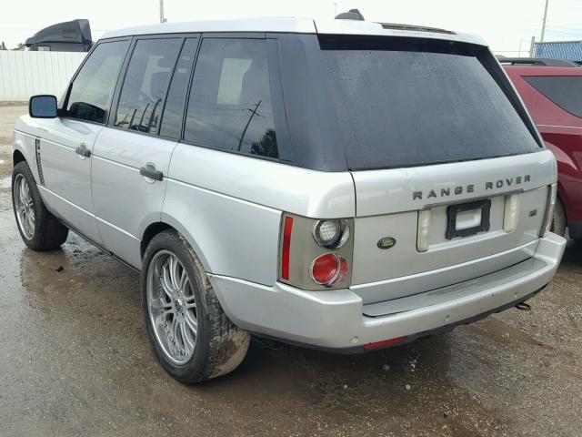 SALME15436A217767 - 2006 LAND ROVER RANGE ROVE SILVER photo 3