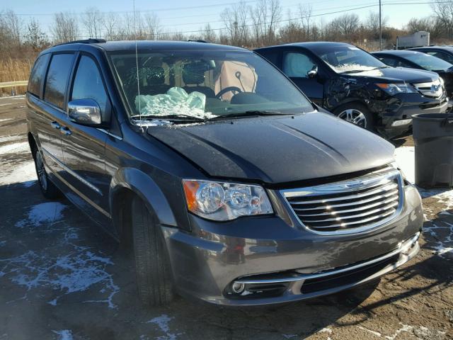 2C4RC1CG0GR215777 - 2016 CHRYSLER TOWN & COU CHARCOAL photo 1