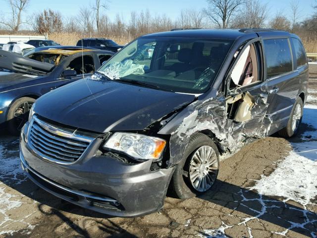 2C4RC1CG0GR215777 - 2016 CHRYSLER TOWN & COU CHARCOAL photo 2