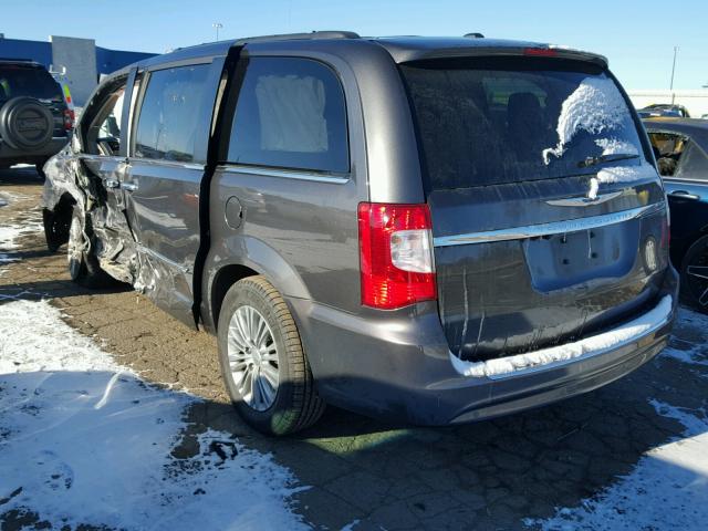 2C4RC1CG0GR215777 - 2016 CHRYSLER TOWN & COU CHARCOAL photo 3