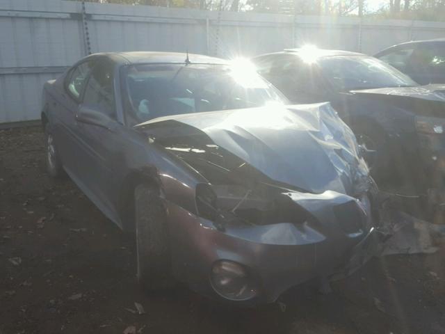 2G2WS522741341538 - 2004 PONTIAC GRAND PRIX Մոխրագույն լուսանկար 1