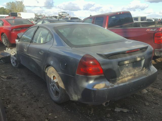 2G2WS522741341538 - 2004 PONTIAC GRAND PRIX Մոխրագույն լուսանկար 3