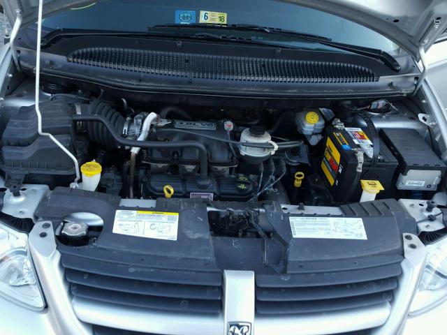 2D4GP44LX7R356819 - 2007 DODGE GRAND CARA GRAY photo 7