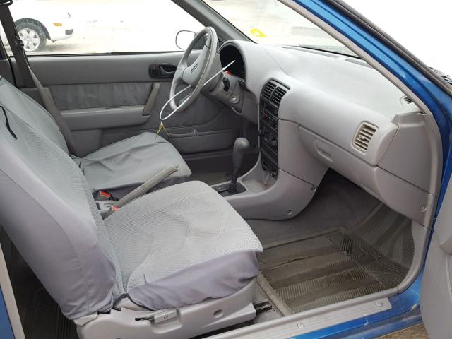 2C1MR2465P6730096 - 1993 GEO METRO BLUE photo 5