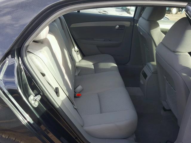 1G1ZB5EBXAF291459 - 2010 CHEVROLET MALIBU LS შავი ფოტო 6