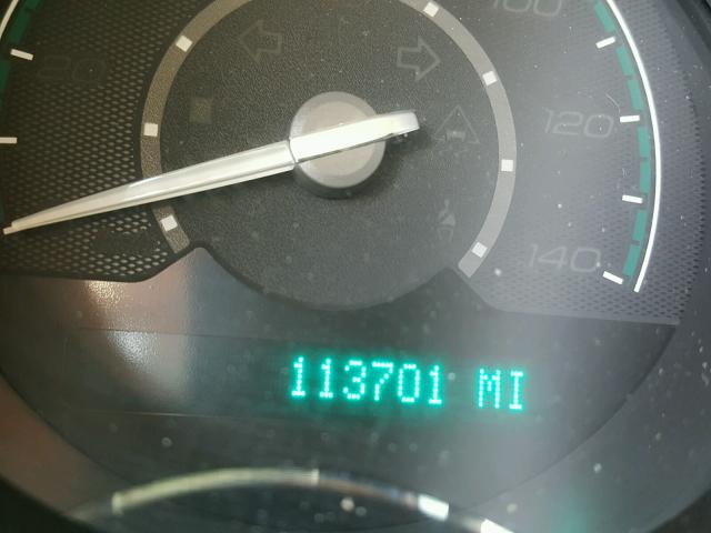 1G1ZB5EBXAF291459 - 2010 CHEVROLET MALIBU LS შავი ფოტო 8