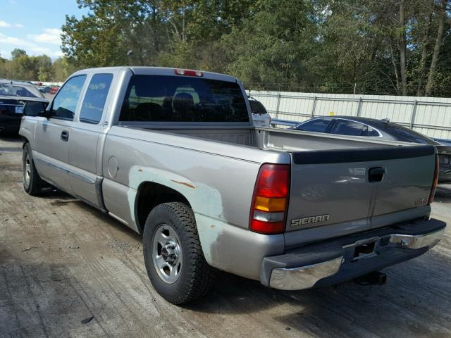 2GTEC19T931293437 - 2003 GMC NEW SIERRA SILVER photo 3