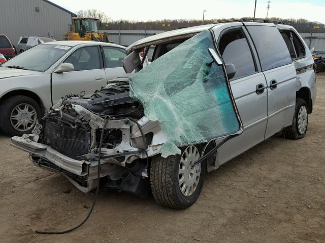 5FNRL18513B019697 - 2003 HONDA ODYSSEY LX SILVER photo 2