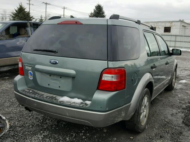 1FMZK01155GA18366 - 2005 FORD FREESTYLE GREEN photo 4